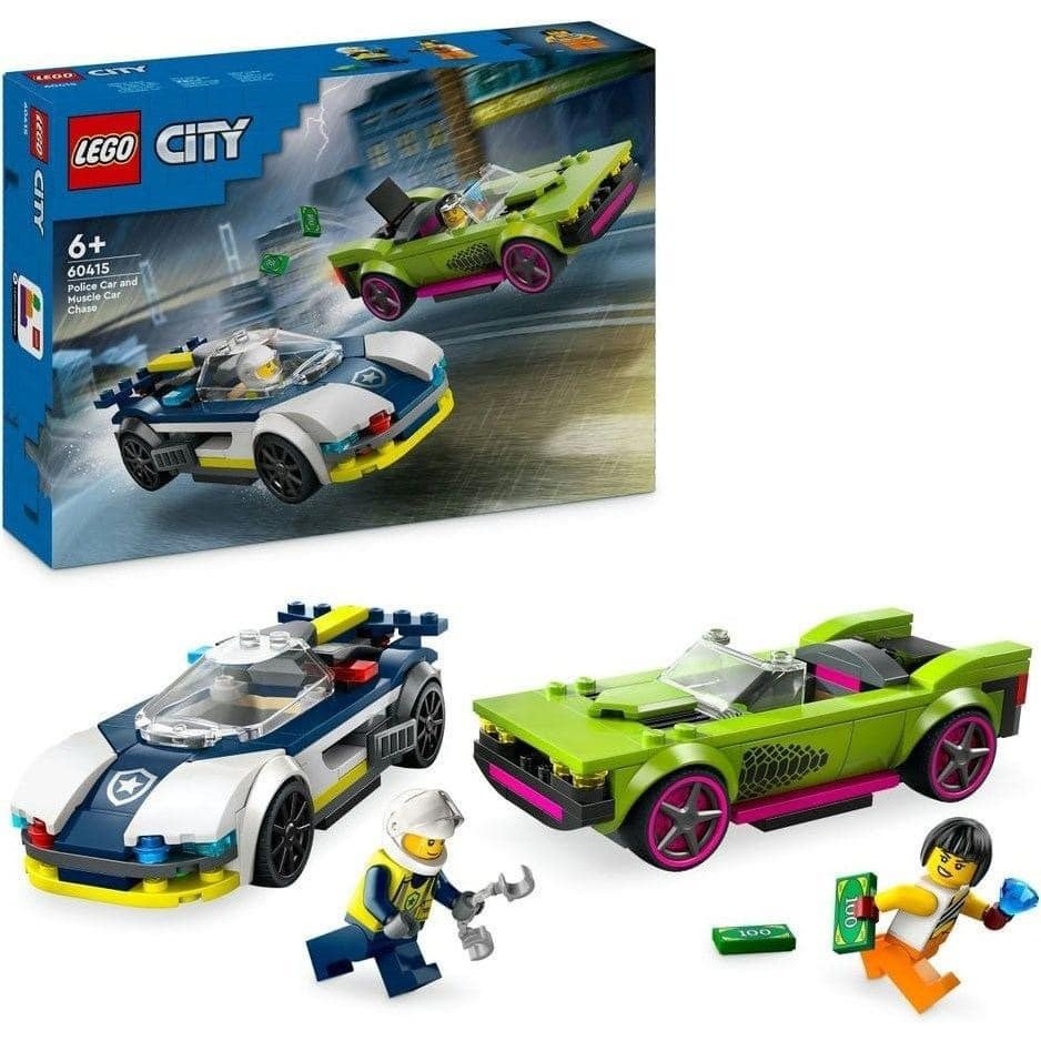 ⭐Master玩具⭐自取/FB寄送 樂高 LEGO 60415 警車和肌肉車追逐戰