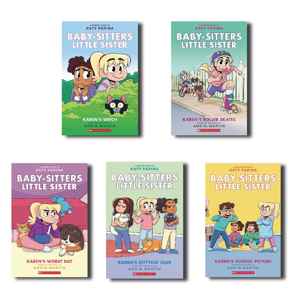 【精選組合】 Baby-Sitters Little Sister (A Graphic Novel) 套書 {共5本} / Ann M. Martin 文鶴書店 Crane Publishing