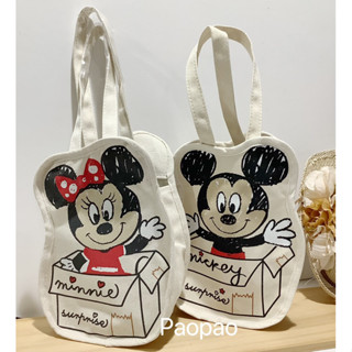 正版授權迪士尼 米奇 Mickey 米妮 唐老鴨 水壺袋 水壺套 環保杯袋 飲料袋 飲料套 提袋 手提袋 環保袋 購物袋