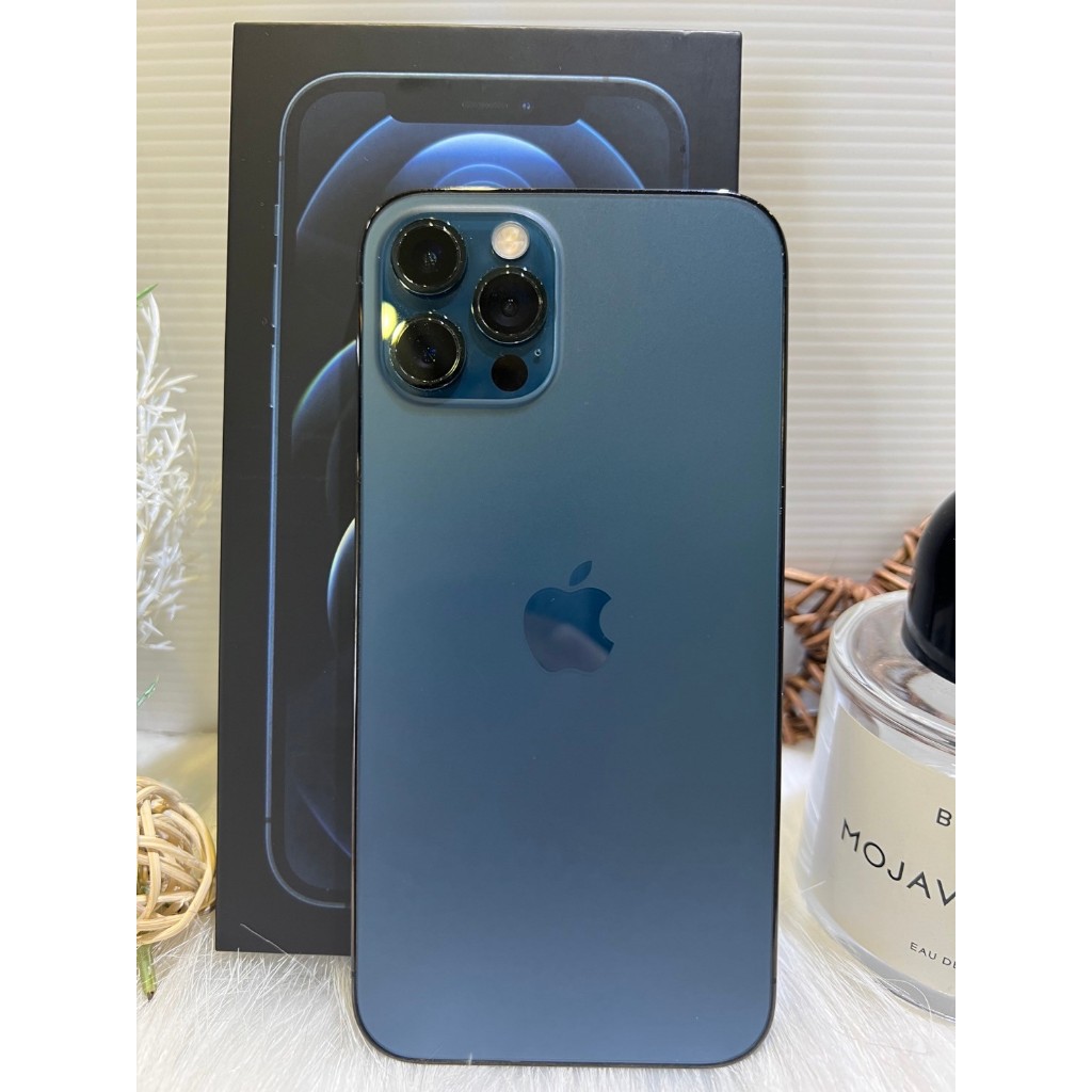 【女王通訊】IPHONE 二手機 福利機 中古機 APPLE 12 PRO 256G 藍 編號10D95