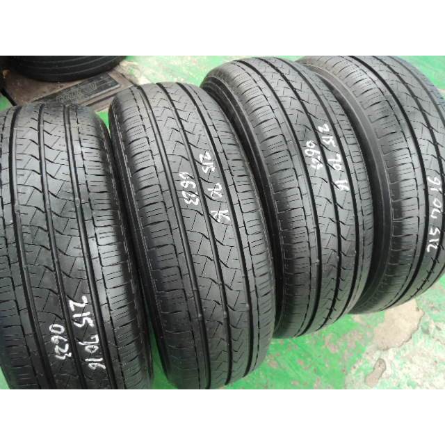 日興隆中古胎  Bridgestone普利司通 R660A 載重胎 215/70/16 全新胎 4條