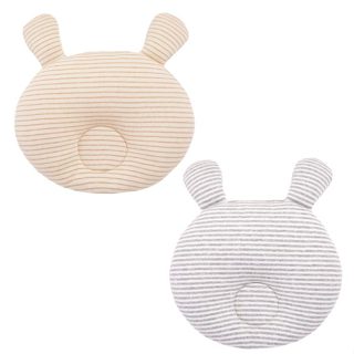 agape 愛佳倍 有機棉透氣嬰幼兒枕(2色可選)【麗兒採家】