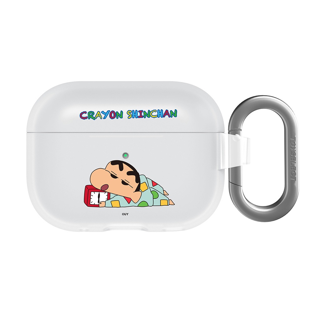【TOYSELECT】蠟筆小新睡衣賴床強悍防摔AirPods保護套