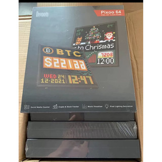 現貨 divoom pixoo 64x64顯示螢幕 桌面擺件 Pixel Art LED Display