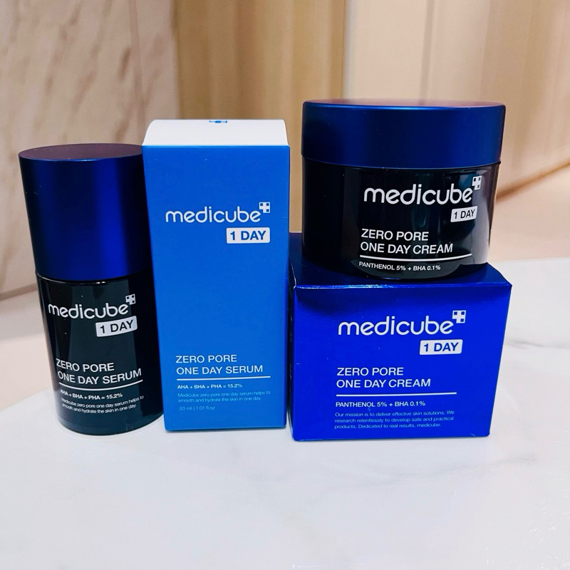 ❤️限時優惠 現貨 Medicube zero 果酸全日毛孔精華 30ml 果酸 果酸全日毛孔面霜 50ml 果酸面霜