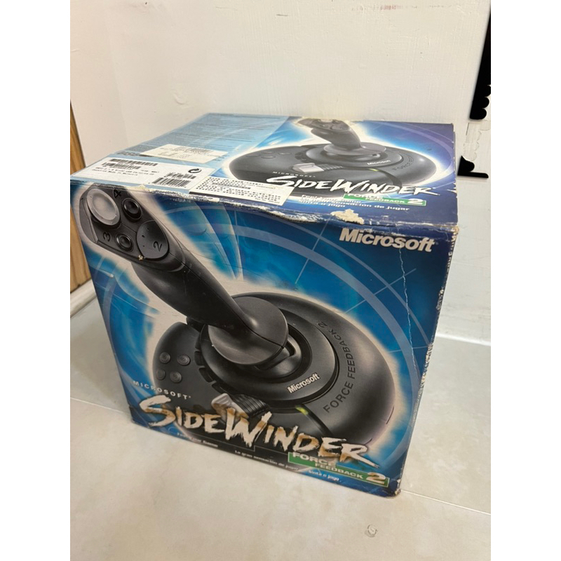 Microsoft sidewinder 飛行搖桿電腦用（二手）