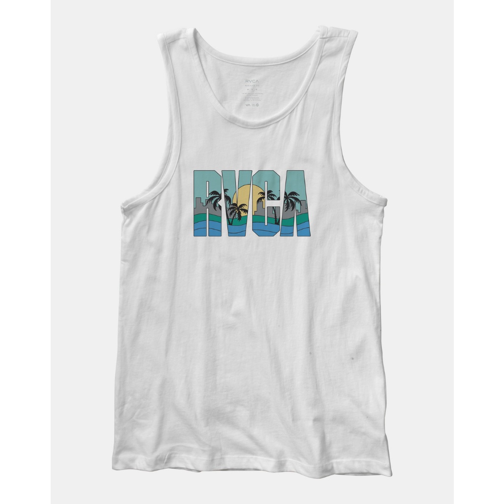 全新現貨 RVCA Gulf Coast Tank 印花 海灘圖案 背心