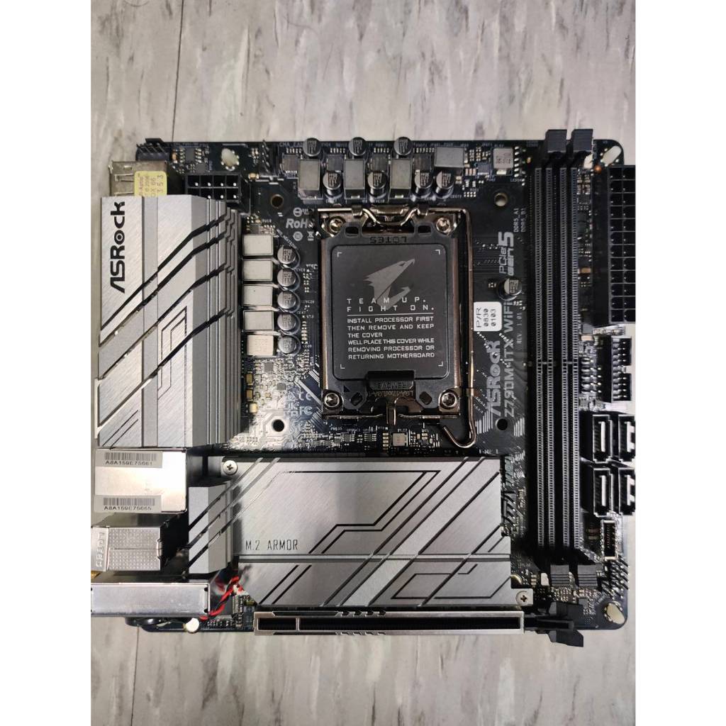 【2手良品】Z790M-ITX WiFi D5 i5 i7 i9 LGA1700