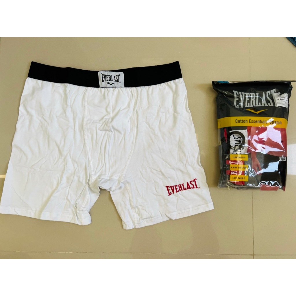 (新)(正品) EVERLAST 棉質基本款彈性四角(單件分拆賣&gt;降價中)