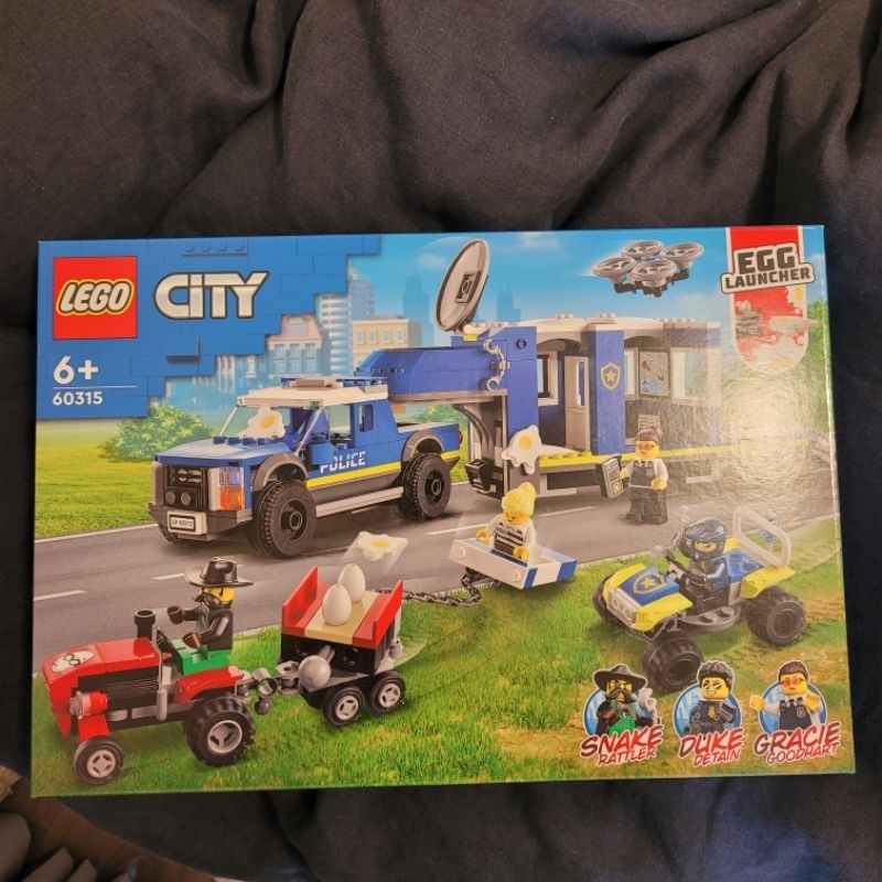 lego city 樂高 60315 警察行動指揮車