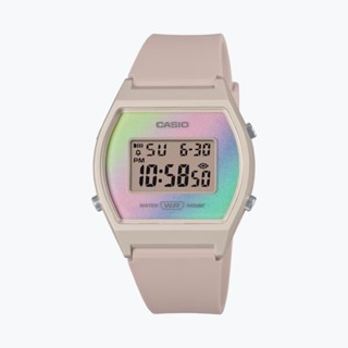 【CASIO 卡西歐】粉彩漸層電子錶 LW-205H-4A 35mm 現代鐘錶