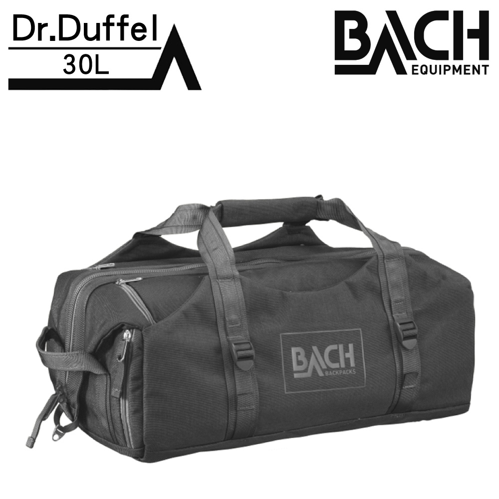 Bach 旅行袋 【黑色/30L】 Dr.Duffel 30 281353