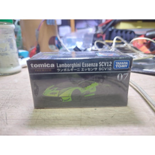 汽車模型 汽車玩具 Tomica 黑盒 No.7 Lamborghini Essenza SCV12