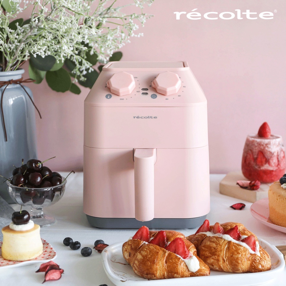 recolte Air Oven氣炸鍋 粉 日本 recolte 氣炸鍋 Air Oven RAO-1 烤焗 薯條 炸物