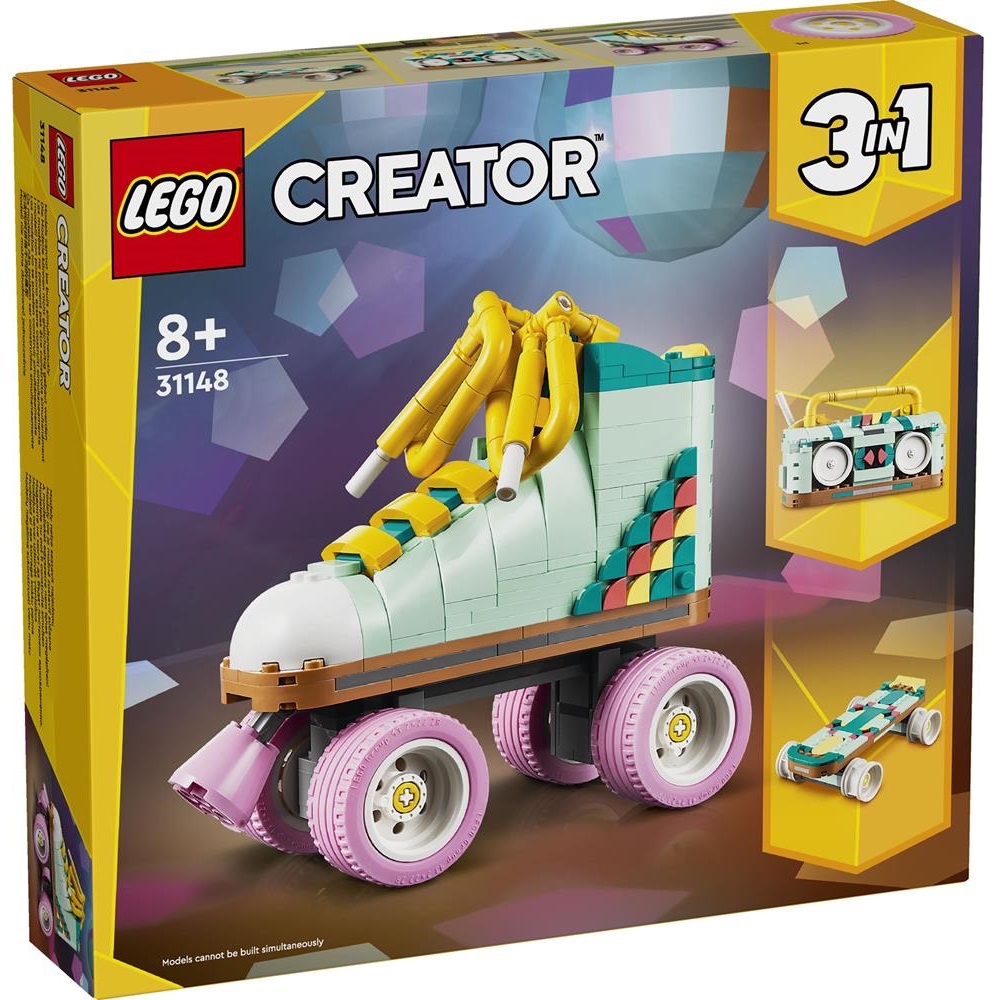 【CubeToy】店面 814元 / 樂高 31148 CREATOR 三合一 復古溜冰鞋 滑板 音響 - LEGO -