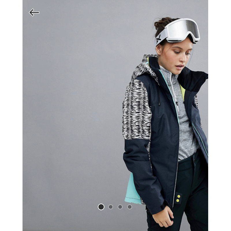 Roxy Sassy Jacket 防風防水滑雪外套 雪衣 全新S號 係數10K ski jacket 有實拍照