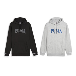 PUMA 男 基本系列Puma Squad長厚連帽T恤 - 68125301 68125304