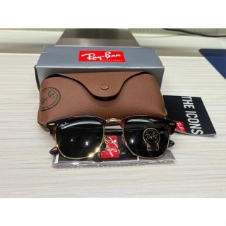 RayBan 復古眉框太陽眼鏡 RB3016 W0366 51mm 上眉玳瑁金框