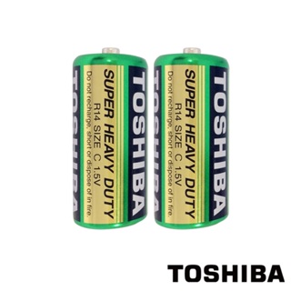 【TOSHIBA 東芝】環保2號電池 (2入)
