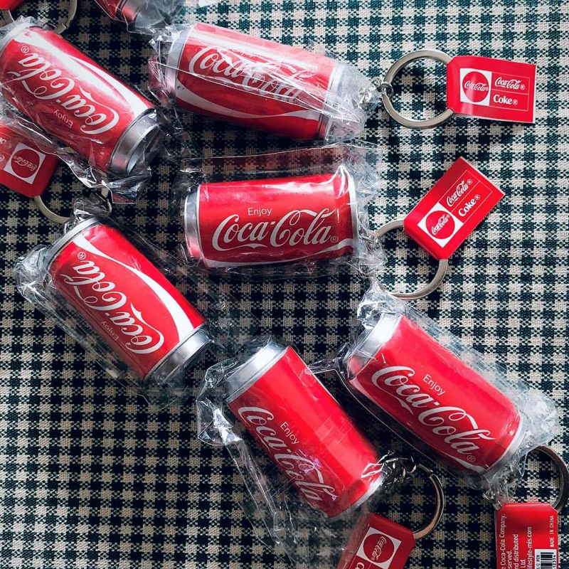 コカコーラ｜𝗖𝗼𝗰𝗮-𝗖𝗼𝗹𝗮 可口可樂 鋁罐造型 鑰匙圈 原子筆 𝗞𝗲𝘆𝗰𝗵𝗮𝗶𝗻 𝟮𝟬𝟭𝟳年 日本購回 企業物 選物