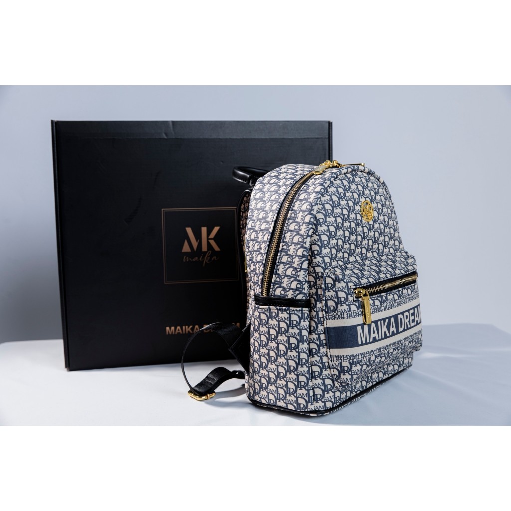MK MAIKA DREAM雙肩包 時尚潮流印花女包 大容量包包 短途旅行背包 後背包 大容量包