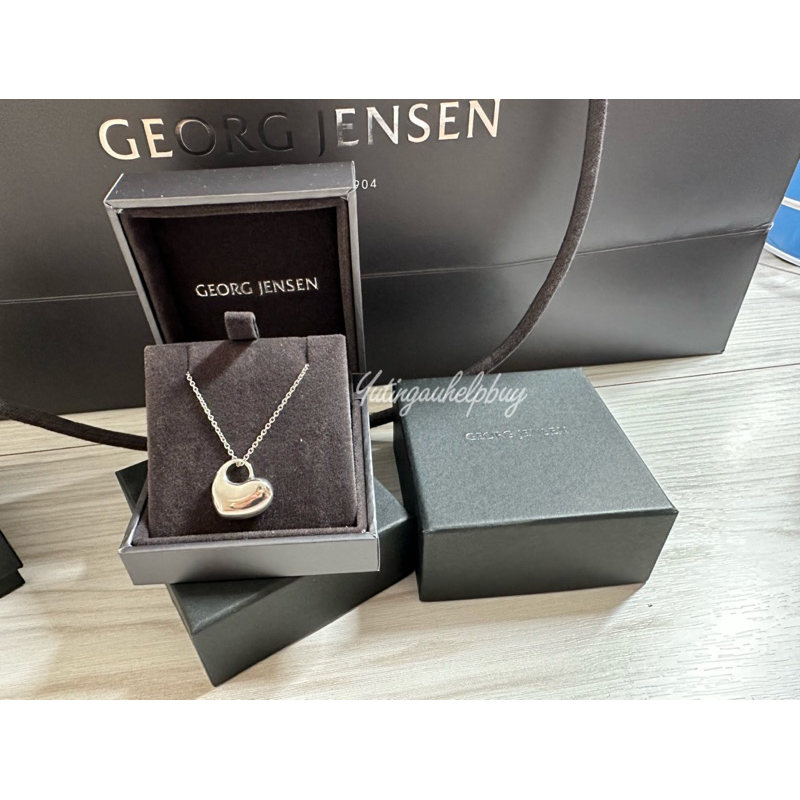 預購 YT澳洲代購 喬治傑生 Georg Jensen 2020設計師造型 愛心造型墜鍊 愛心項鍊 愛心