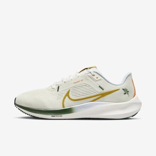 Nike Air Zoom Pegasus 40 男 慢跑鞋 米 綠 FV3631-081【S.E運動】