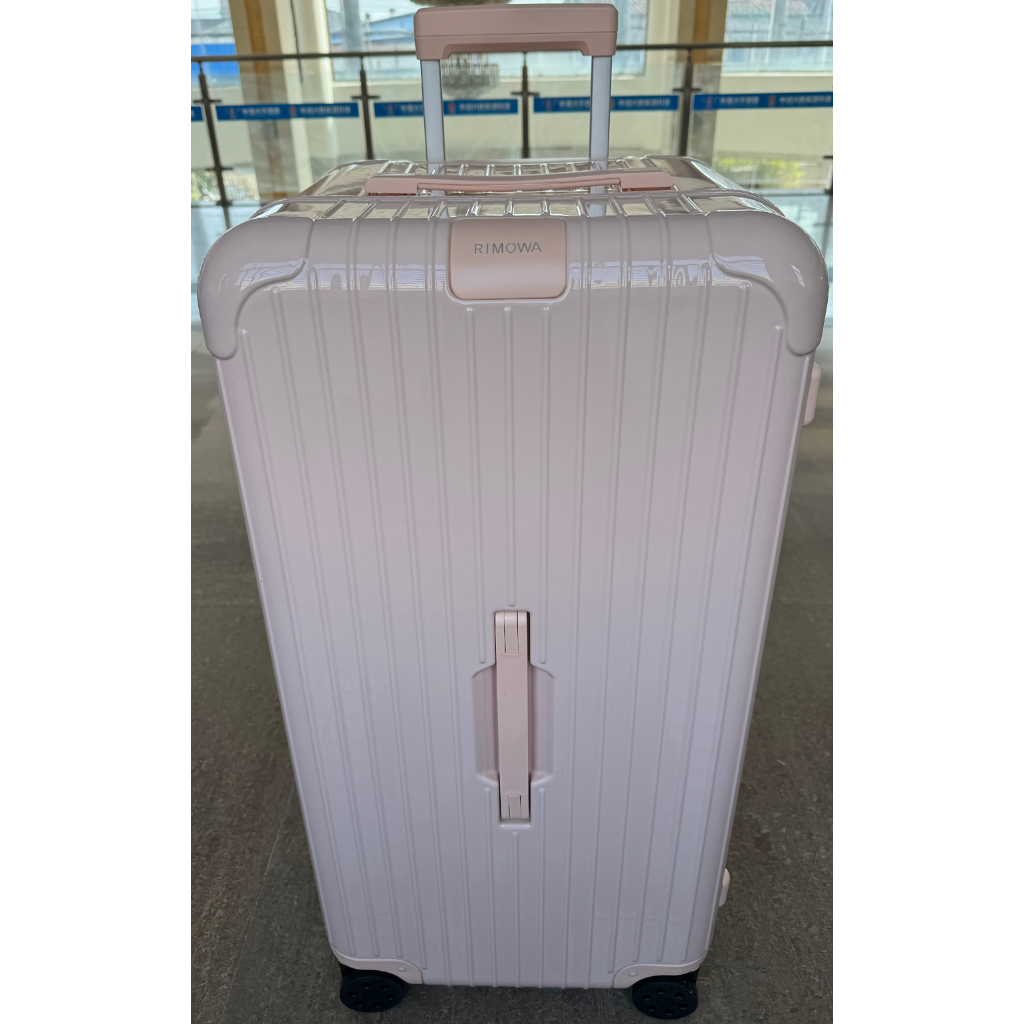 （實物拍攝） RIMOWA Essential Trunk Plus 33寸 新款花瓣粉 行李箱 83280721