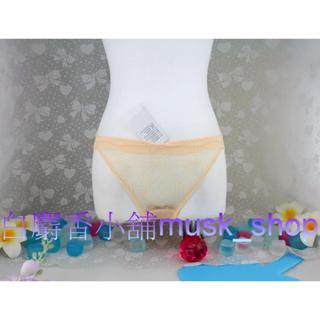 尺寸M-金膚色戀波系列透膚同心圓幾何蕾絲絲質低腰三角褲-S1930183＊白麝香小舖＊全新Swear思薇爾內褲
