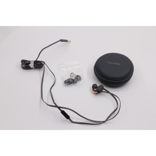 Hoomia C8G 魔球立體聲入耳式耳機 黑色 附收納盒跟替換耳套