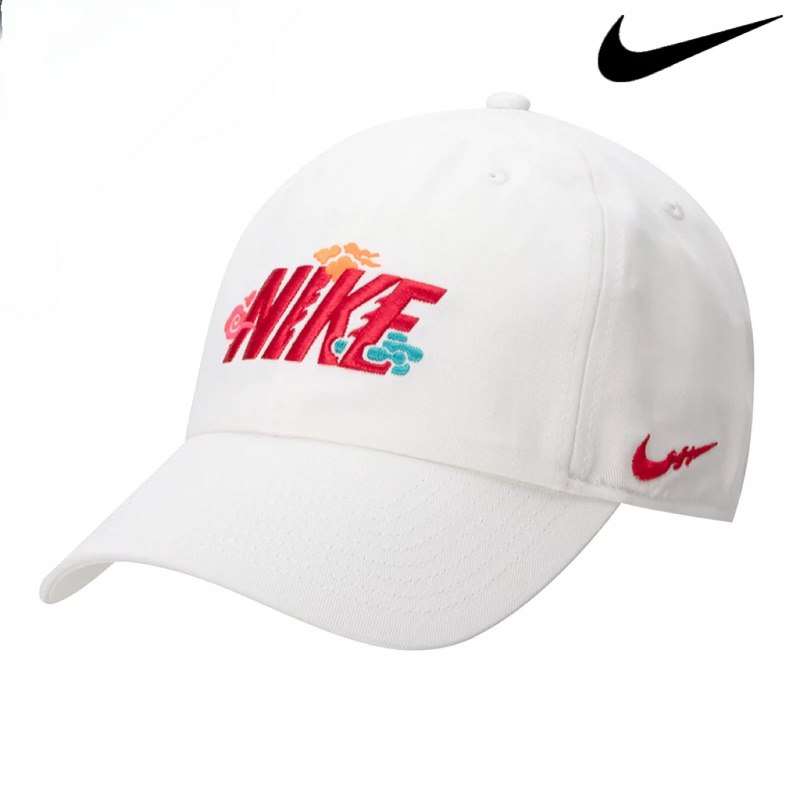 Nike 帽子 Sportswear Heritage 86 運動帽 棒球帽 休閒帽 老帽 紅 水藍 913011