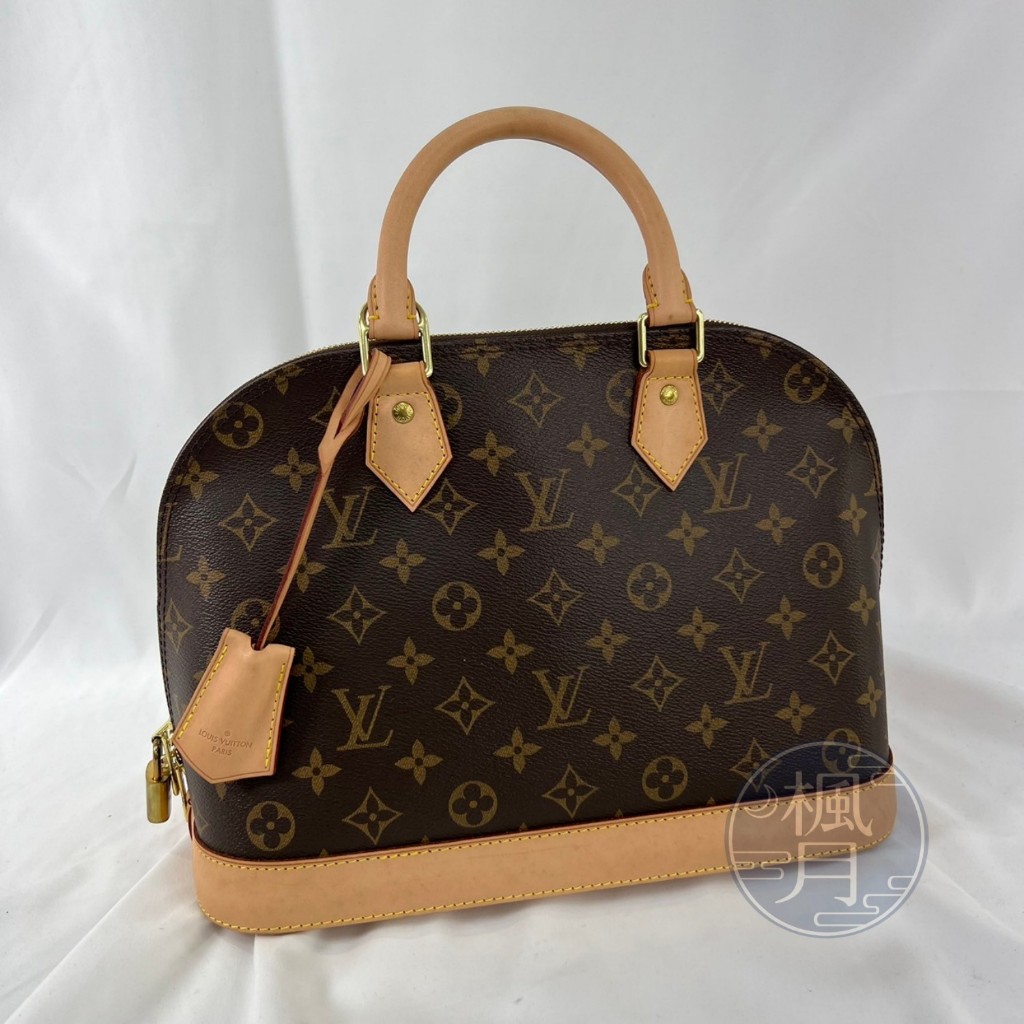 BRAND楓月 LOUIS VUITTON 路易威登 M53151 原花 ALMA PM 手提包 精品包