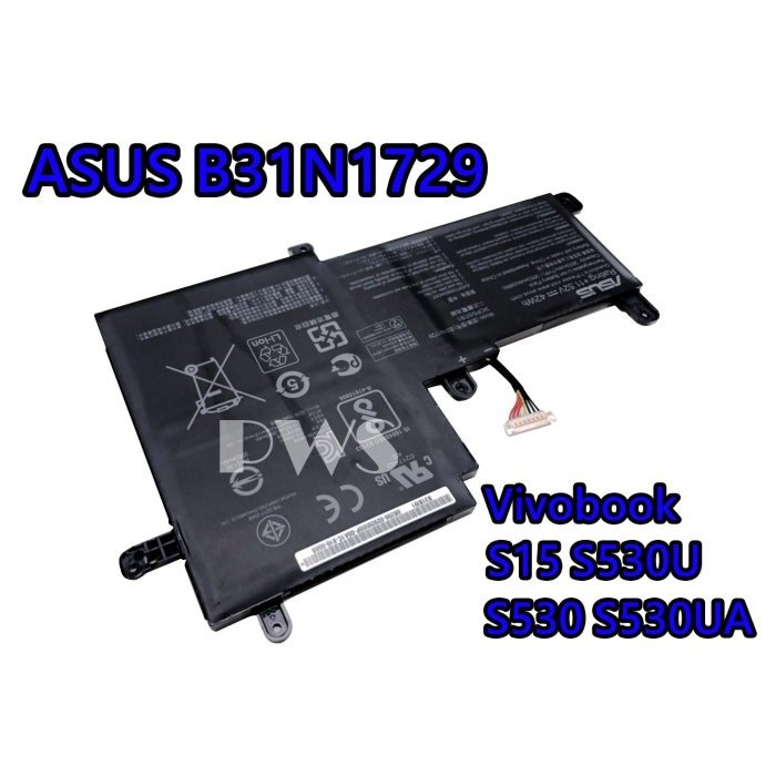 ☆【全新華碩 ASUS B31N1729 原廠電池】☆ Vivobook S15 S530U S530 S530UA