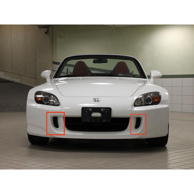 本田 honda S2000 AP2 前保桿 進氣口 碟盤 散熱 進氣 管口 2吋 2.5吋