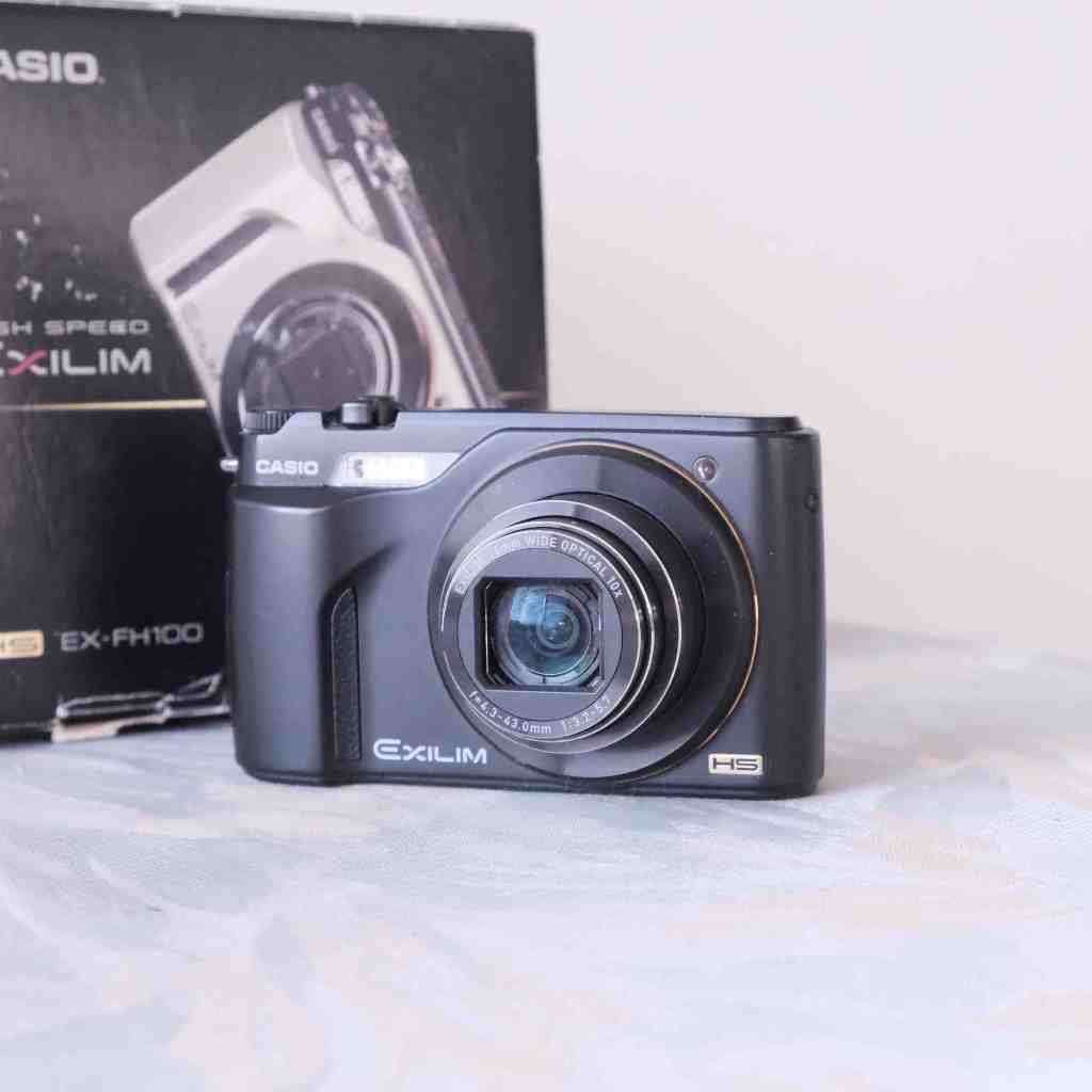 卡西歐 Casio Exilim Zoom EX FH100 早期 CMOS 數位相機(24MM廣角)