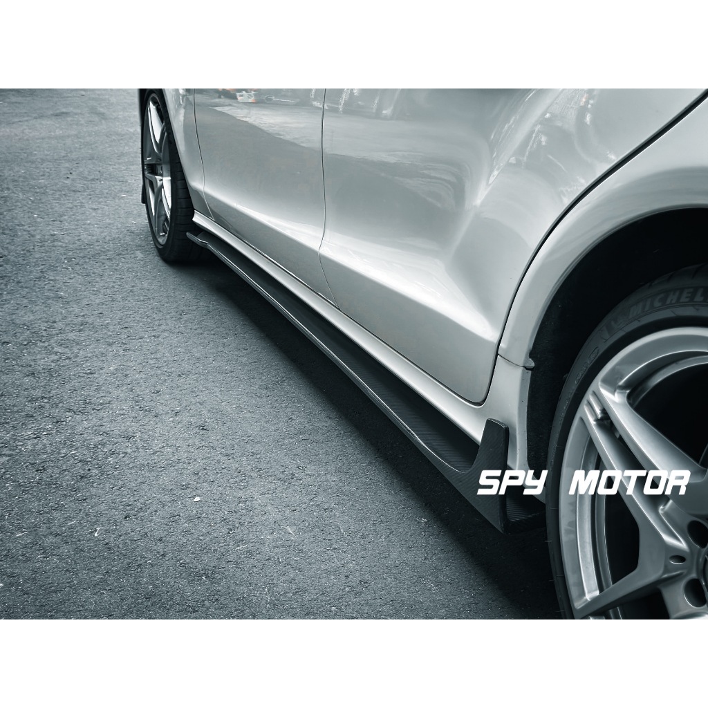 【SPY MOTOR】賓士 Benz W218 X218 CLS63 碳纖維側裙定風翼