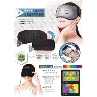 【燕燕】晶晏 WellDay 石墨烯護眼罩溫敷墊 USB充電 眼睛保健 舒眠 眼罩 熱敷 保固一年