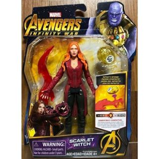 ☆勳寶玩具舖【現貨】漫威 MARVEL 復仇者聯盟 6吋人物組 & 無限寶石 緋紅女巫 SCARLET WITCH