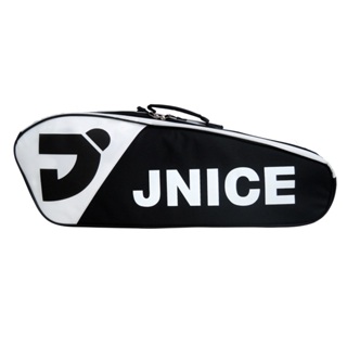 Jnice BAG-991 果凍兩支裝球袋 2支裝拍袋 黑白 [羽拍袋]【偉勁國際體育】