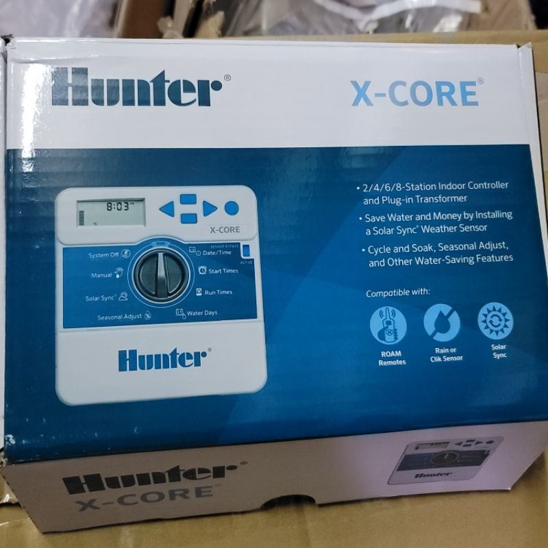 *艸衫居* 美國 Hunter 定時器噴灌控制器 電磁閥式 電子控水器 自動定時器-X-CORE(5001H)
