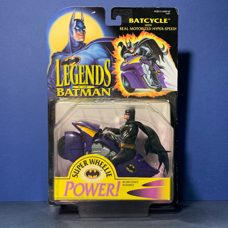 1994 Kenner 蝙蝠俠 Batman 機車 騎士 （全新未拆）老吊卡