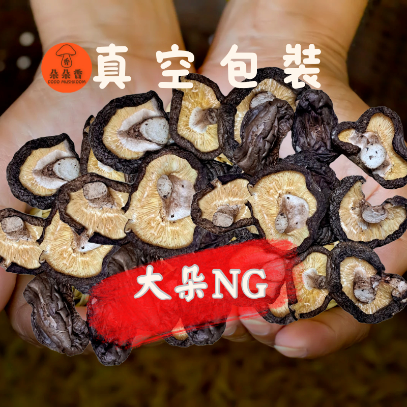 🍄朵朵香 香菇🍄NG大朵NG黑早冬菇250公克/台灣台中新社香菇/在地小農