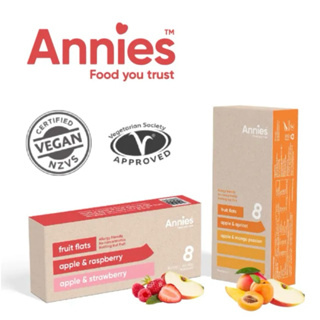 免運 Annies 紐西蘭 100%全天然水果條 無糖 水果條 素食 寶寶零食 健康零食 一盒8條