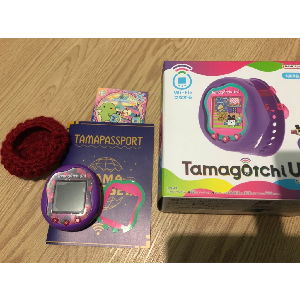 Tamagotchi Uni 紫色 二手 含早期特典