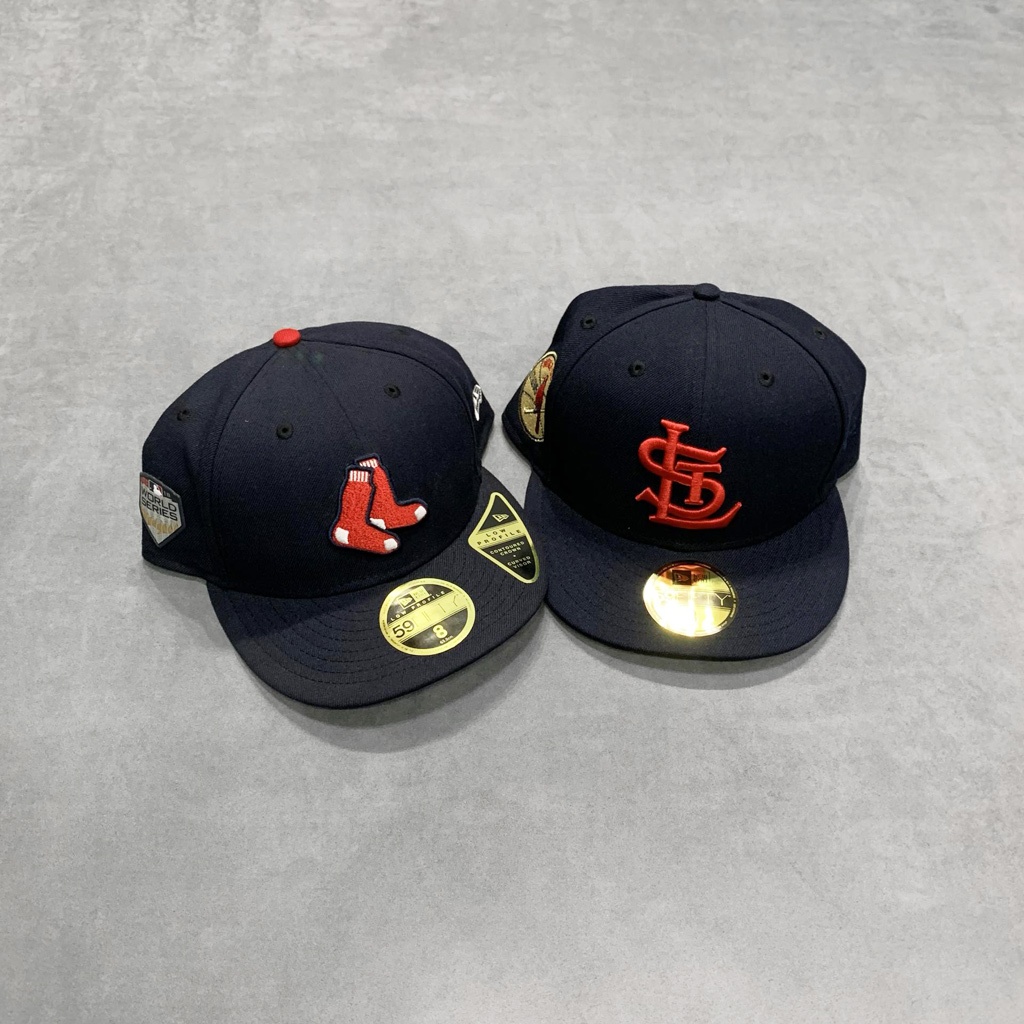 【工工買取】New Era 大尺寸8號棒球帽 MLB "紅襪 / 紅雀"