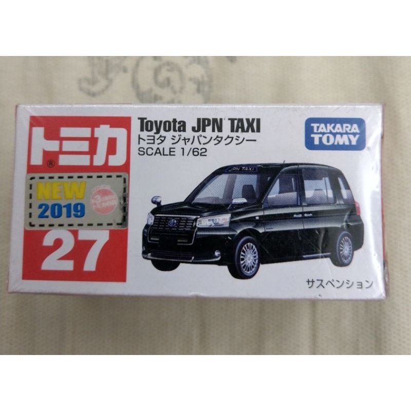 TOMICA 小汽車 no.27 Toyota 日本計程車