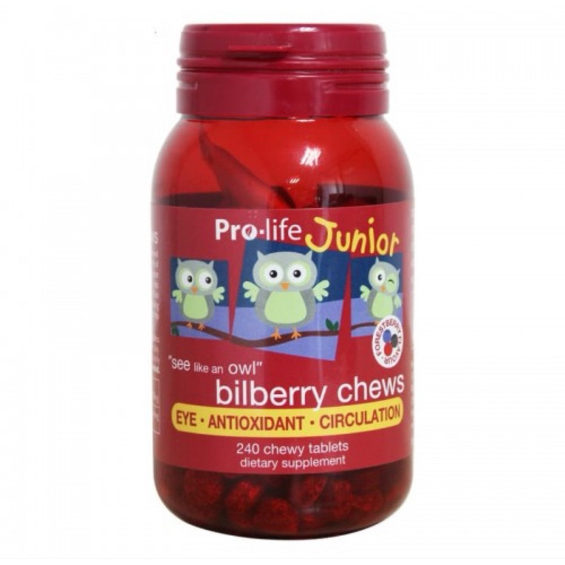 紐西蘭Prolife 兒童藍莓越橘眼睛嚼片 240粒 保健