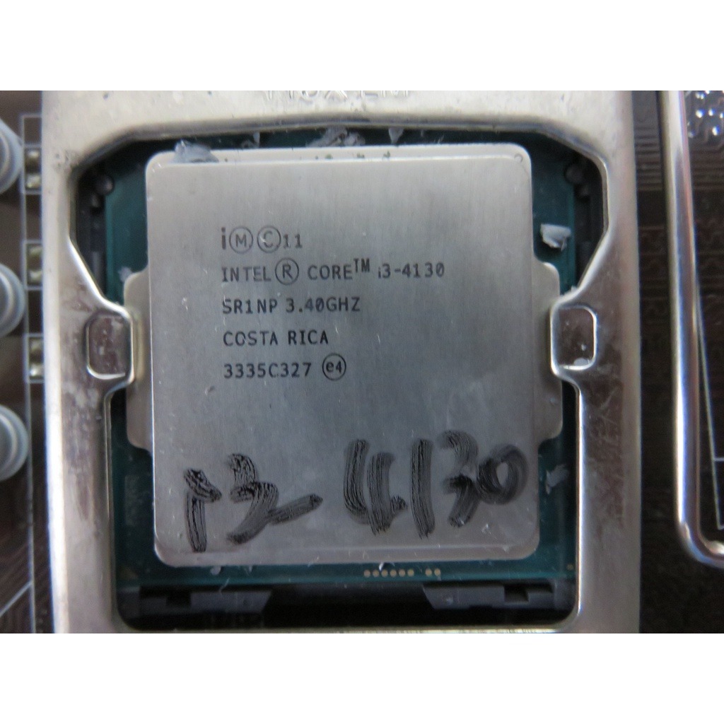 C. 1150CPU-Intel Core i3-4130 3.4G / 4M 四代模擬四核處理器  直購價100