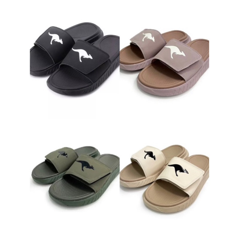 🈵️袋鼠🦘Kangaroos拖鞋黏貼式可調 吸震橡膠可調式拖鞋 肉腳/瘦腳都合適