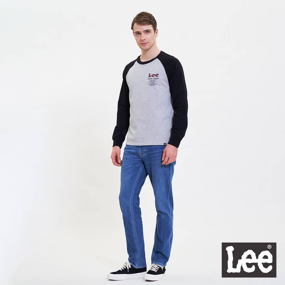 Lee 726 中腰標準直筒牛仔褲 男 Modern 中藍LL220090BGK
